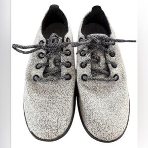 Allbirds Wool Runner Sneakers Women's Size 11 Shoes Heather Gray Black Wool